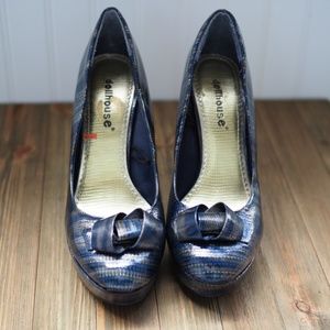 Snake light pattern High Heel Shoes